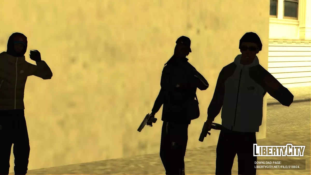 Zbiór skinów U.K. Drill / GTA San Andreas