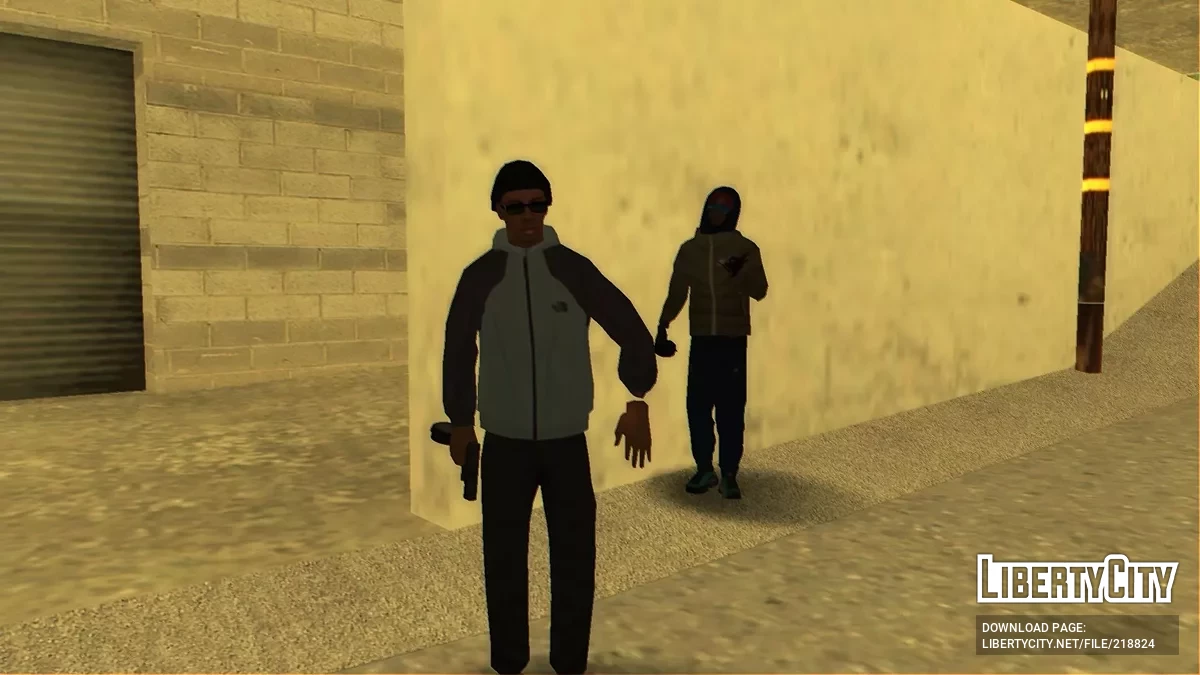 Zbiór skinów U.K. Drill / GTA San Andreas