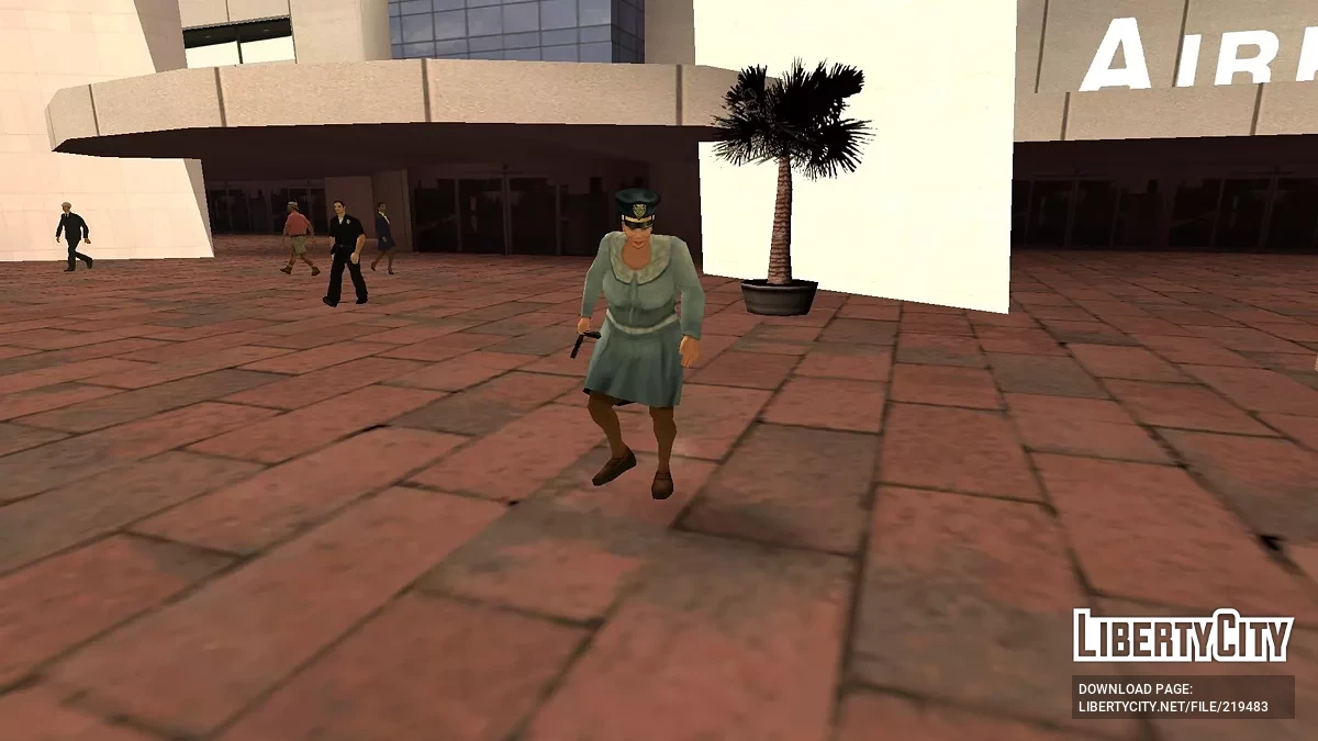 Grandma Cop / جي تي إيه سان أندرياس