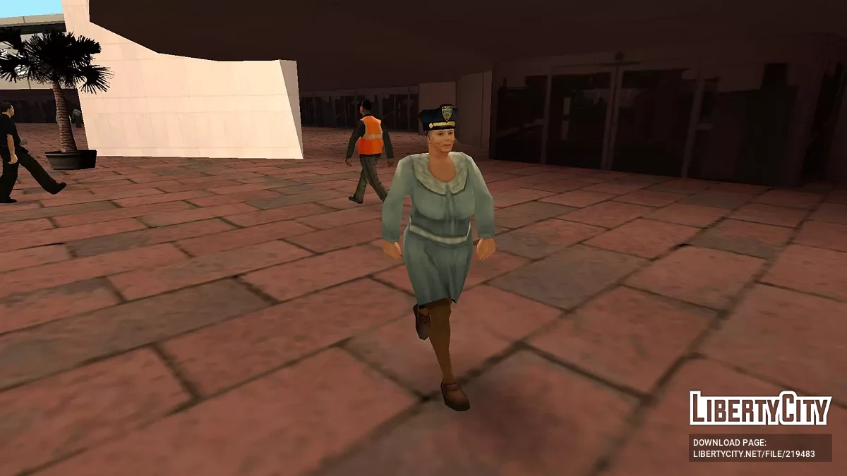 Grandma Cop / جي تي إيه سان أندرياس