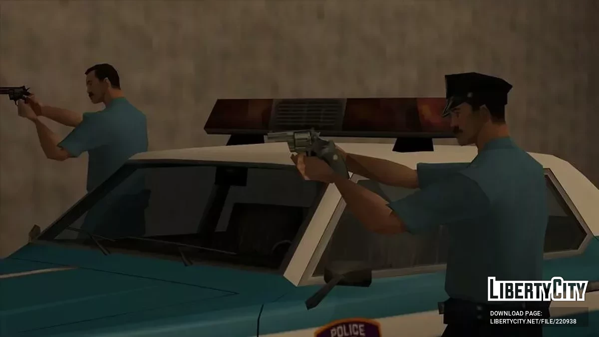Skin Departemen Kepolisian Kota Liberty City (LCPD) / GTA San Andreas