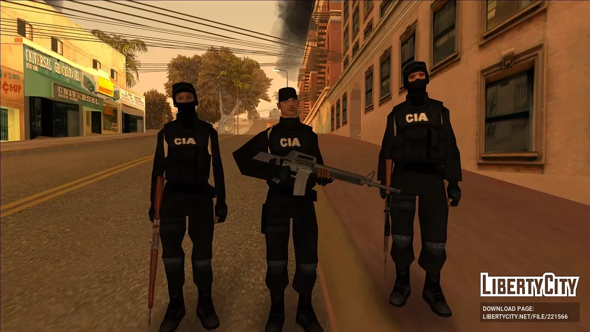 Спецназ ЦРУ / GTA San Andreas