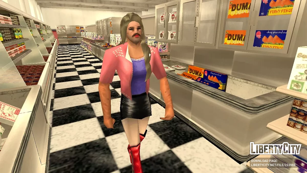 Збірка скінів Детектива Луїса і Лейтенанта Реджинальда / GTA San Andreas