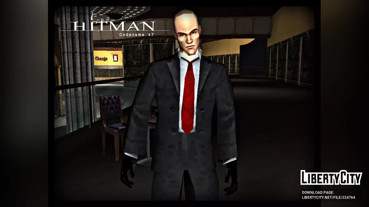 Agent 47 (Hitman: Codename 47) / GTA San Andreas