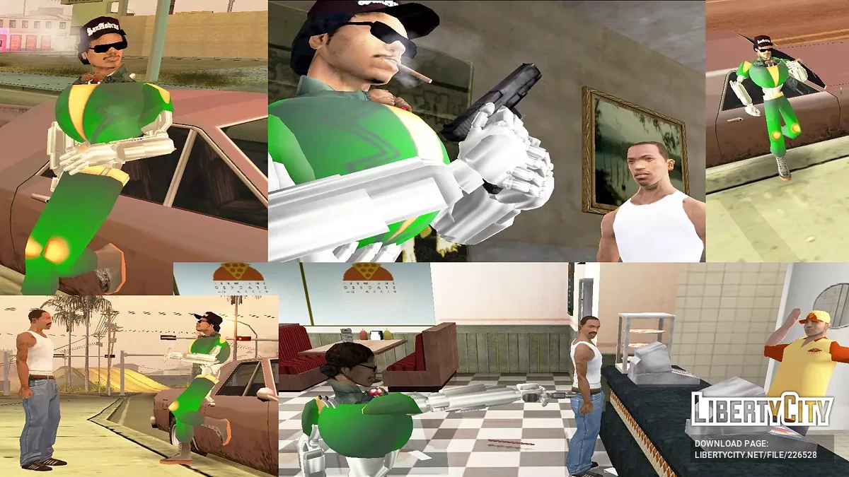 Ryder Tamanho Real / GTA San Andreas