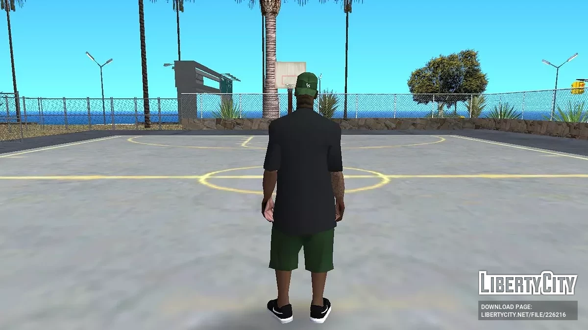 Sweet Johnson Actualizado (Ropa de Grove Street) / GTA San Andreas