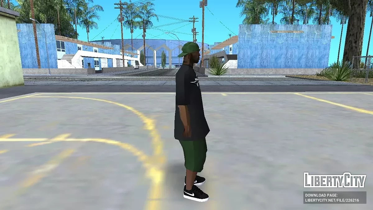 Sweet Johnson Actualizado (Ropa de Grove Street) / GTA San Andreas