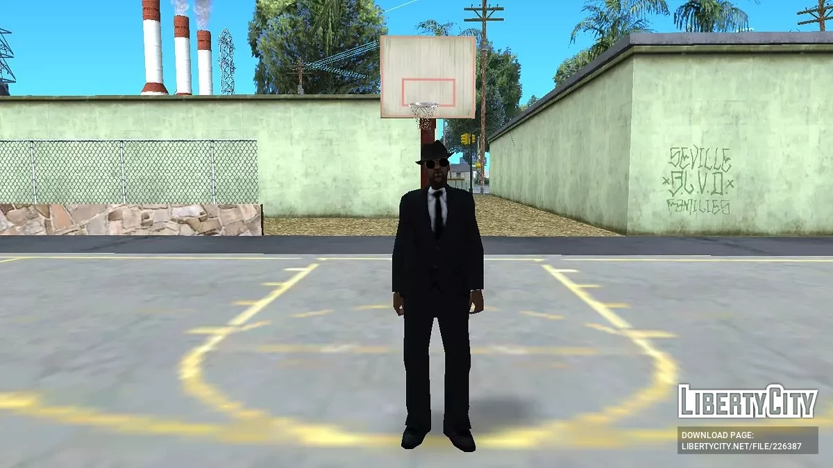 Суїт Джонсон у чорному смокінгу / GTA San Andreas
