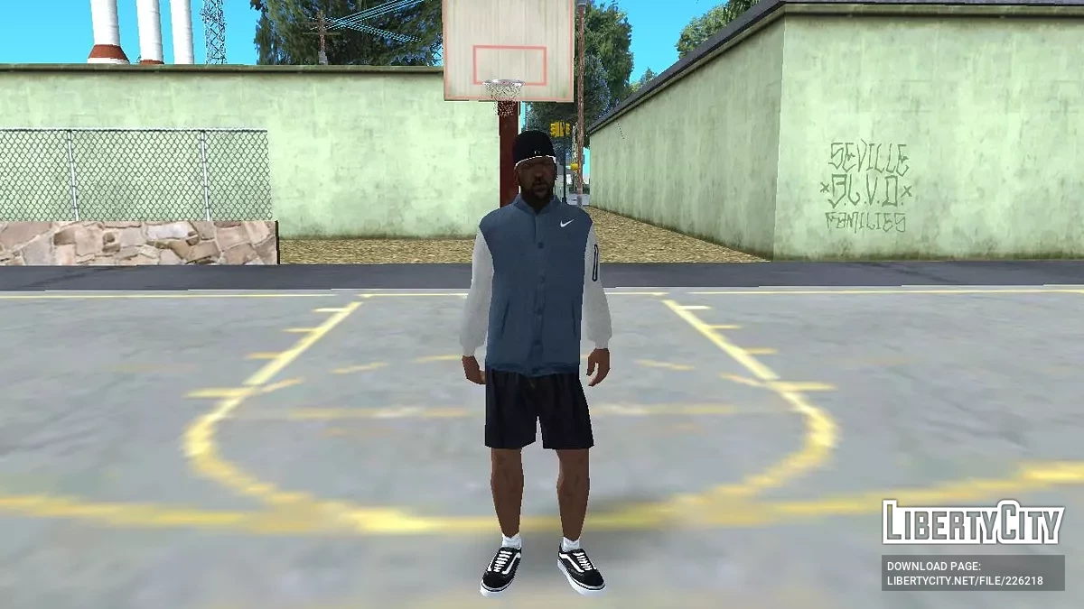 Sweet Johnson en Tenue Décontractée de Gang / GTA San Andreas