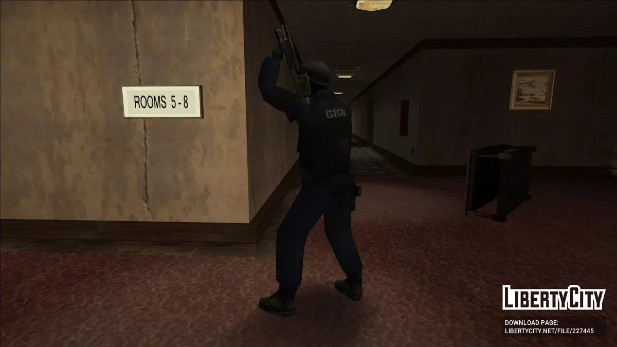 GIGN з Counter-Strike / GTA San Andreas