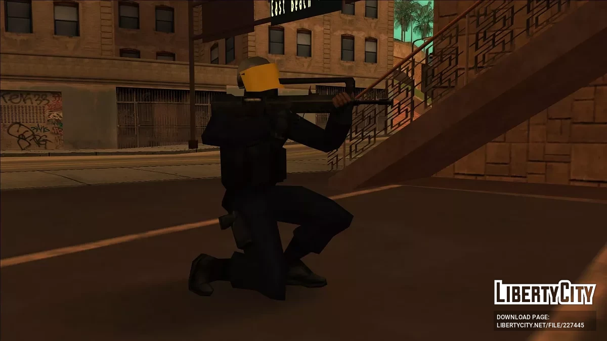 GIGN з Counter-Strike / GTA San Andreas
