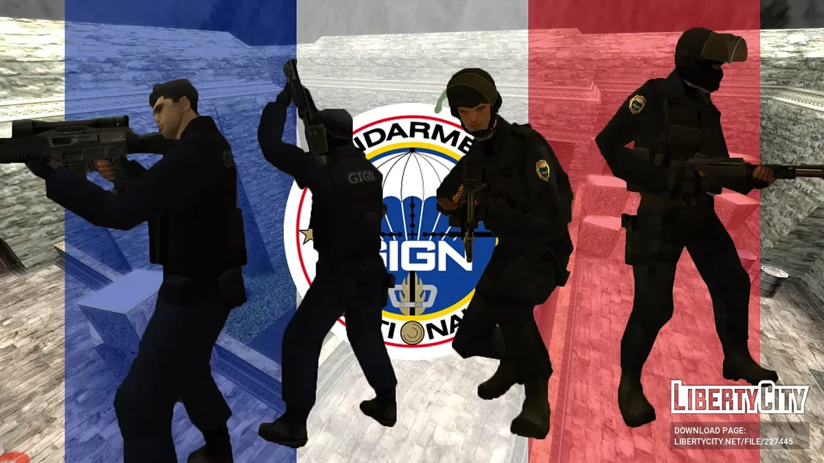 GIGN з Counter-Strike / GTA San Andreas