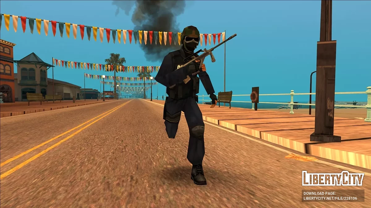 GSG-9 de Counter-Strike / GTA San Andreas