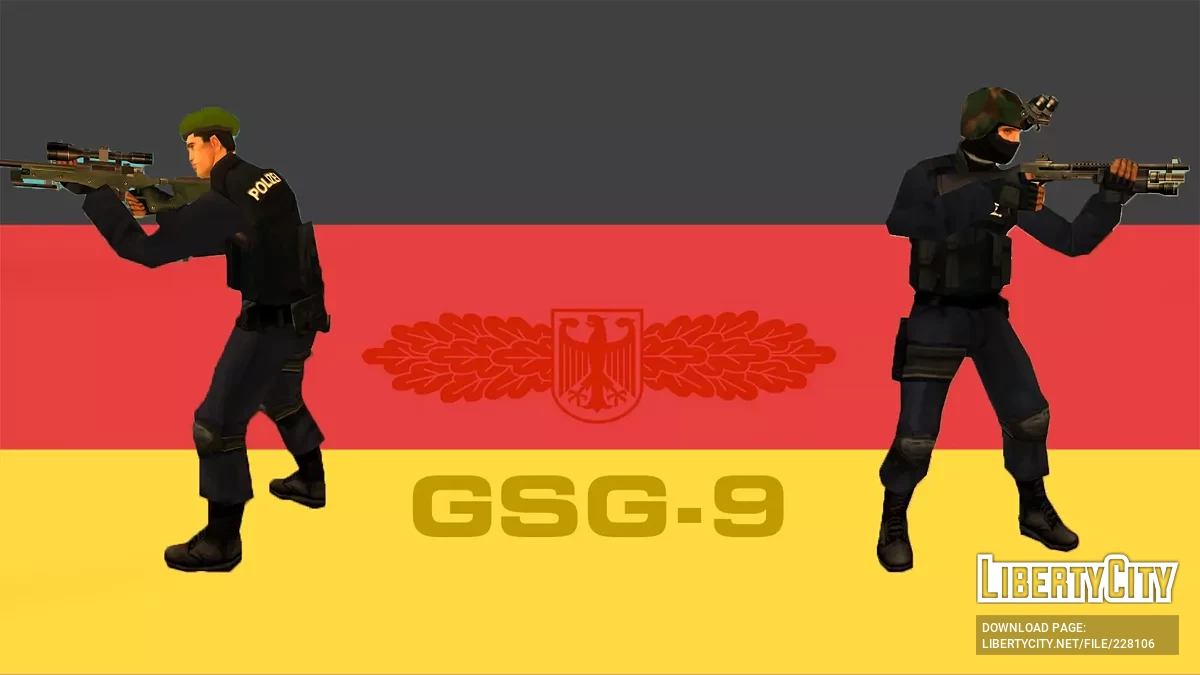 GSG-9 de Counter-Strike / GTA San Andreas