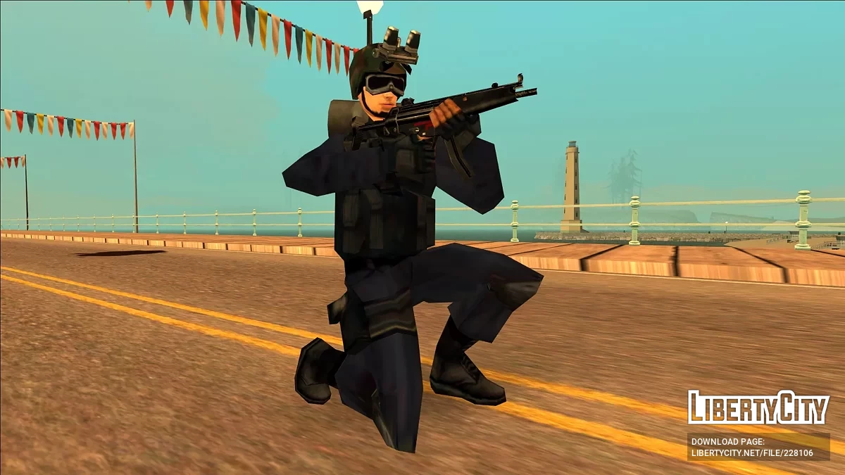 GSG-9 de Counter-Strike / GTA San Andreas