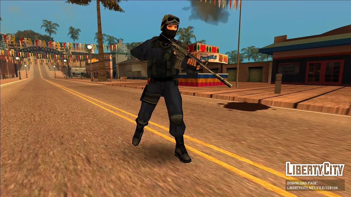 GSG-9 de Counter-Strike / GTA San Andreas