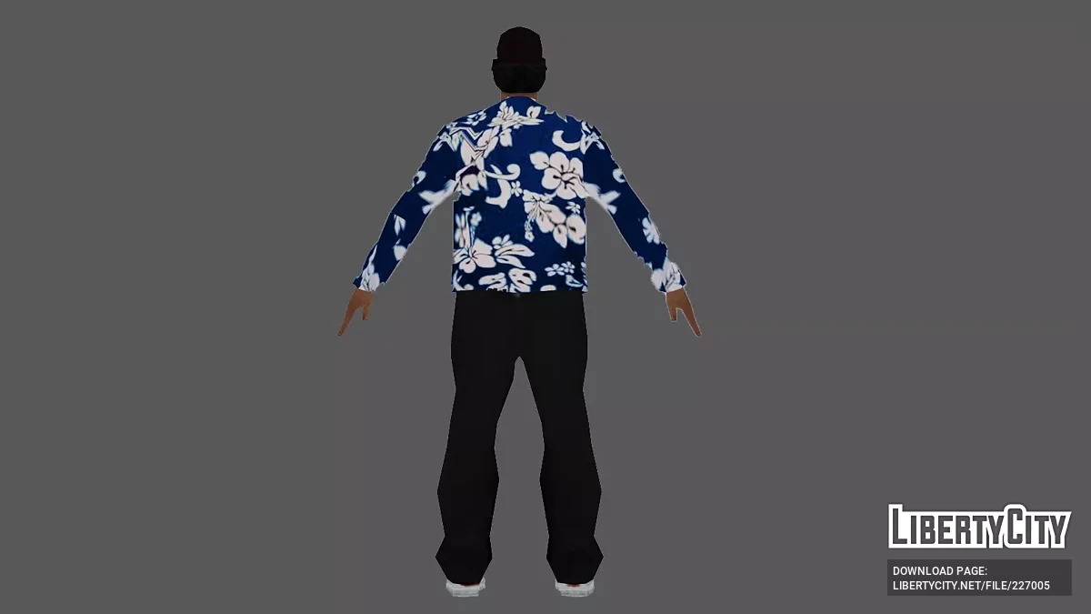 莱德的休闲服装(SA风格) / GTA San Andreas