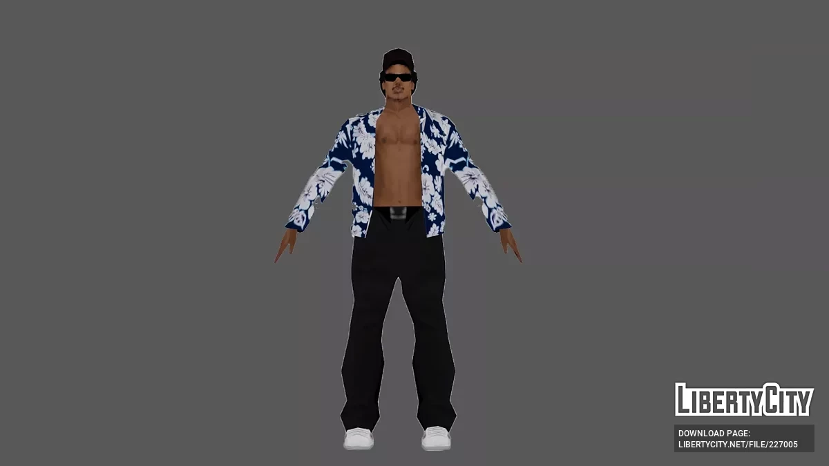 莱德的休闲服装(SA风格) / GTA San Andreas