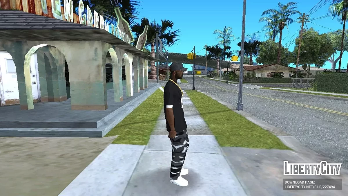 Sweet Johnson en Ropa Casual Moderna / GTA San Andreas