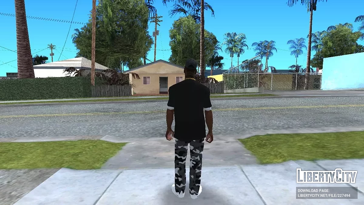 Sweet Johnson en Ropa Casual Moderna / GTA San Andreas