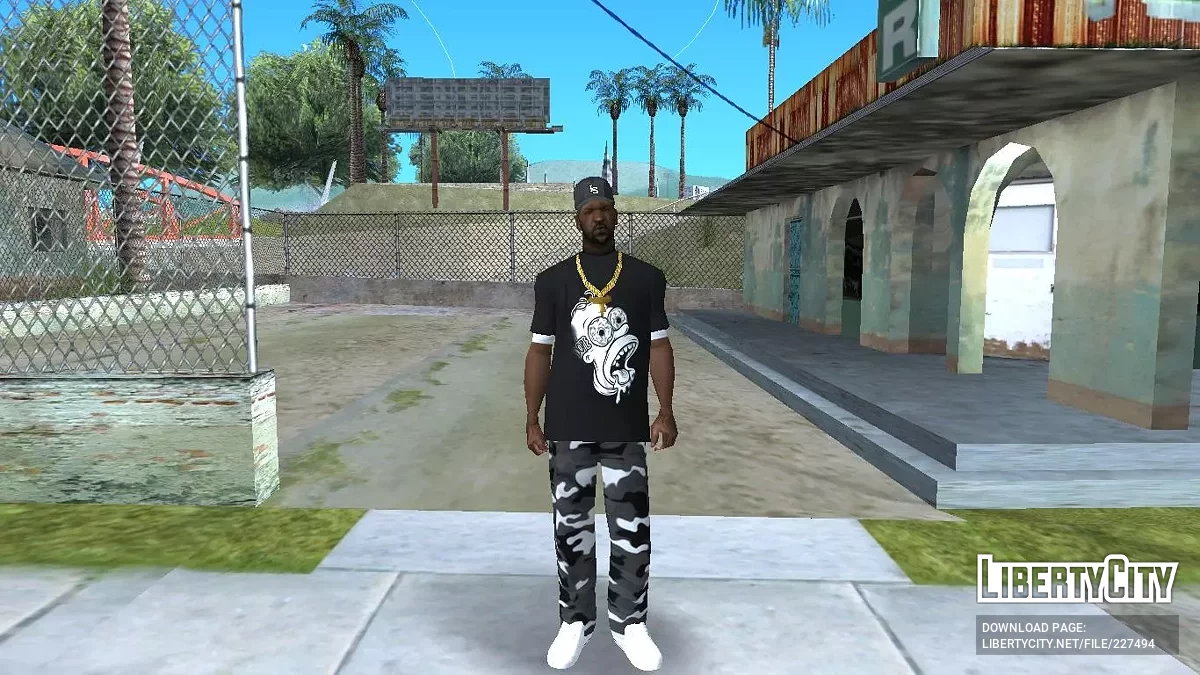 Sweet Johnson en Ropa Casual Moderna / GTA San Andreas
