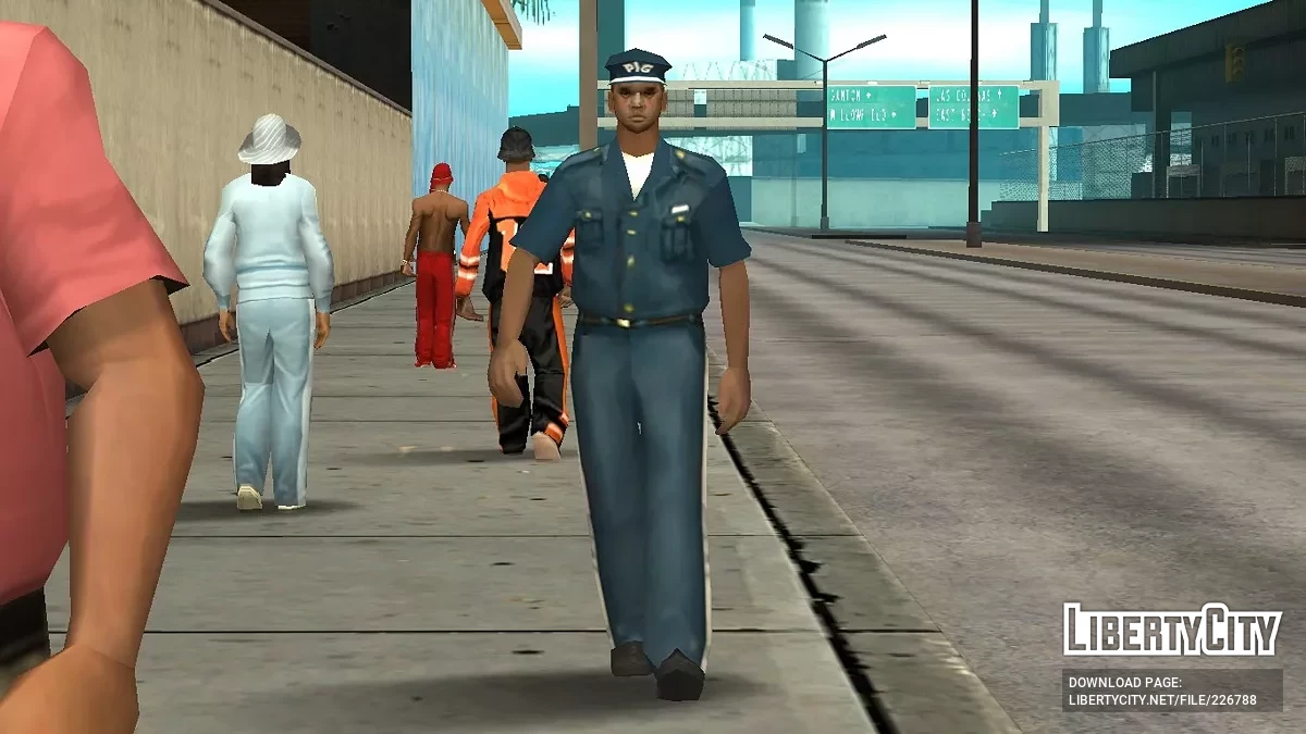 VC Tarzı Güvenlik Görevlileri / GTA San Andreas