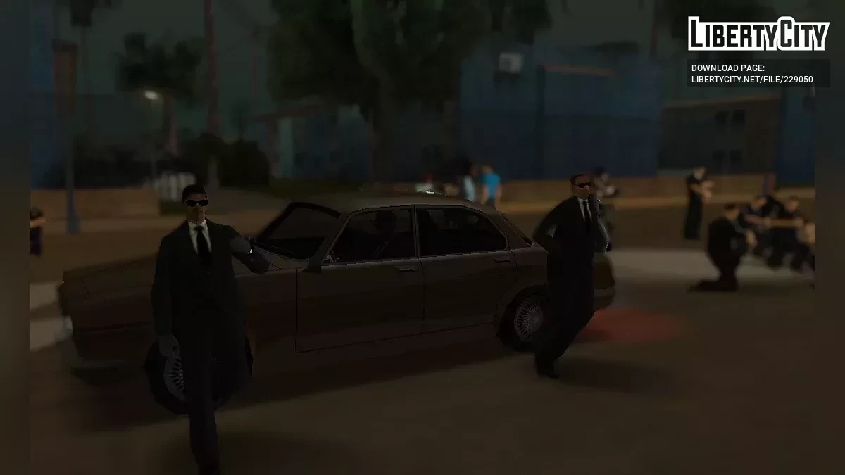 Люди в чорному / GTA San Andreas