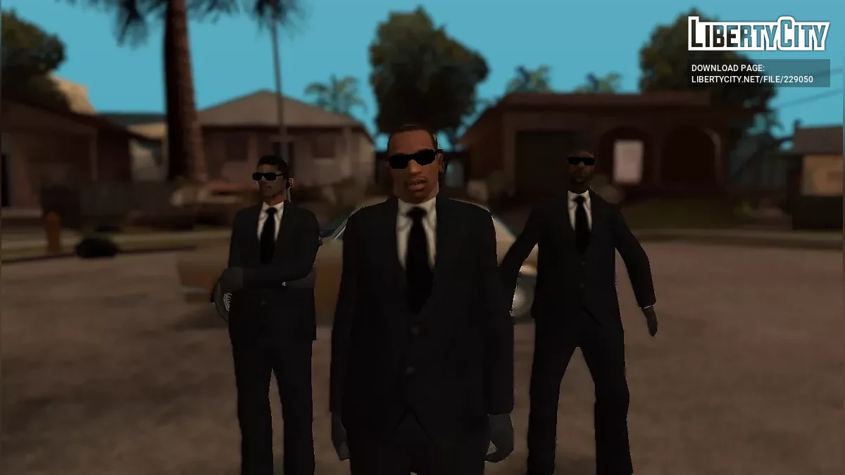 Люди в чорному / GTA San Andreas