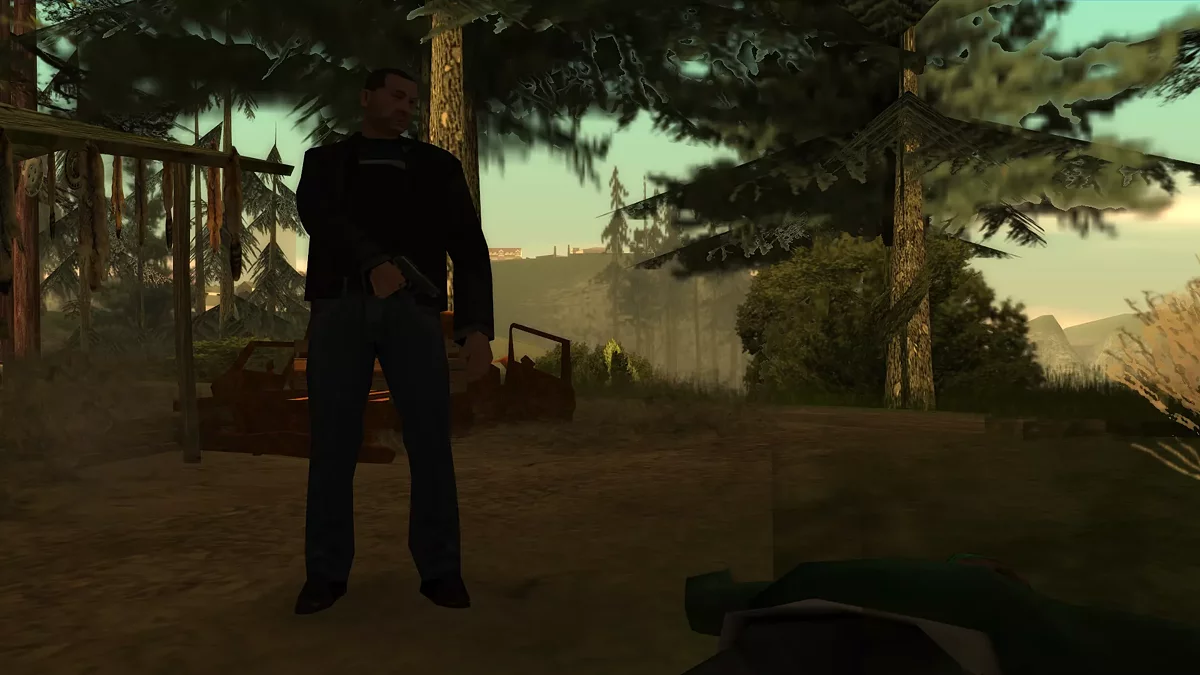 Pengemudi Land Cruiser / GTA San Andreas