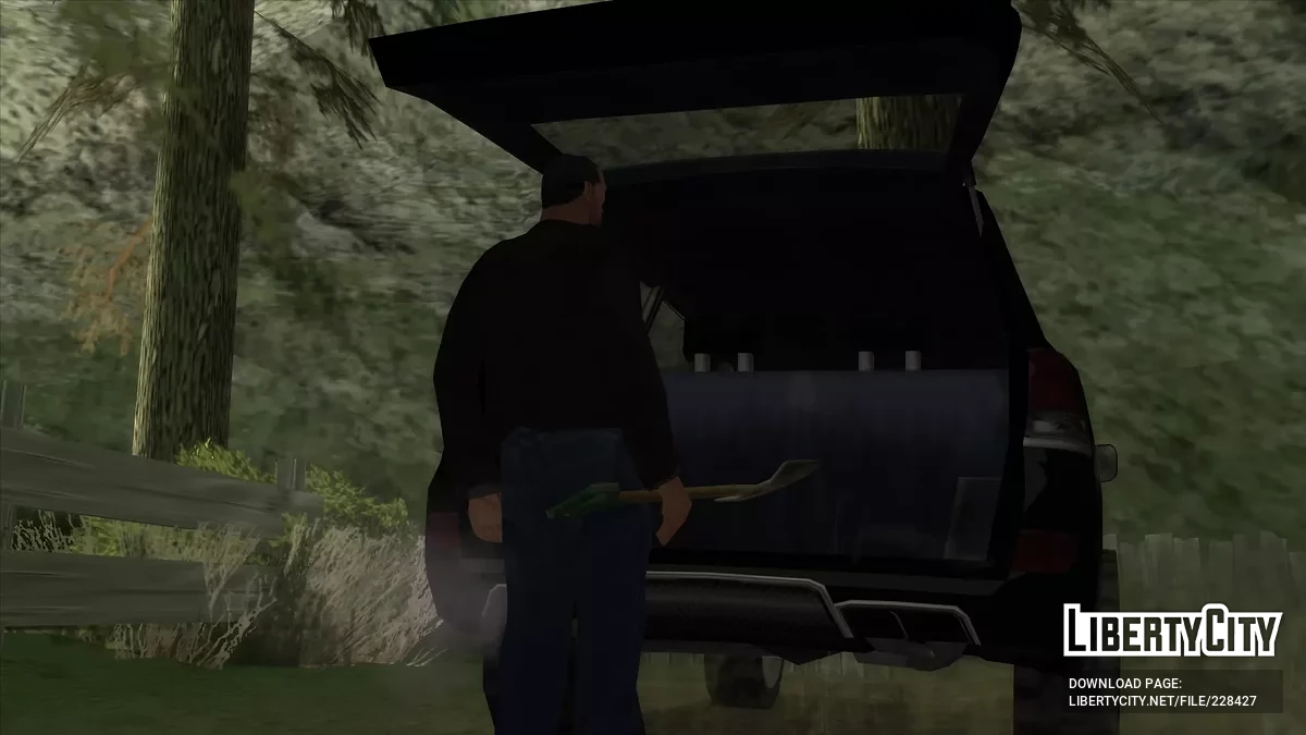 Pengemudi Land Cruiser / GTA San Andreas