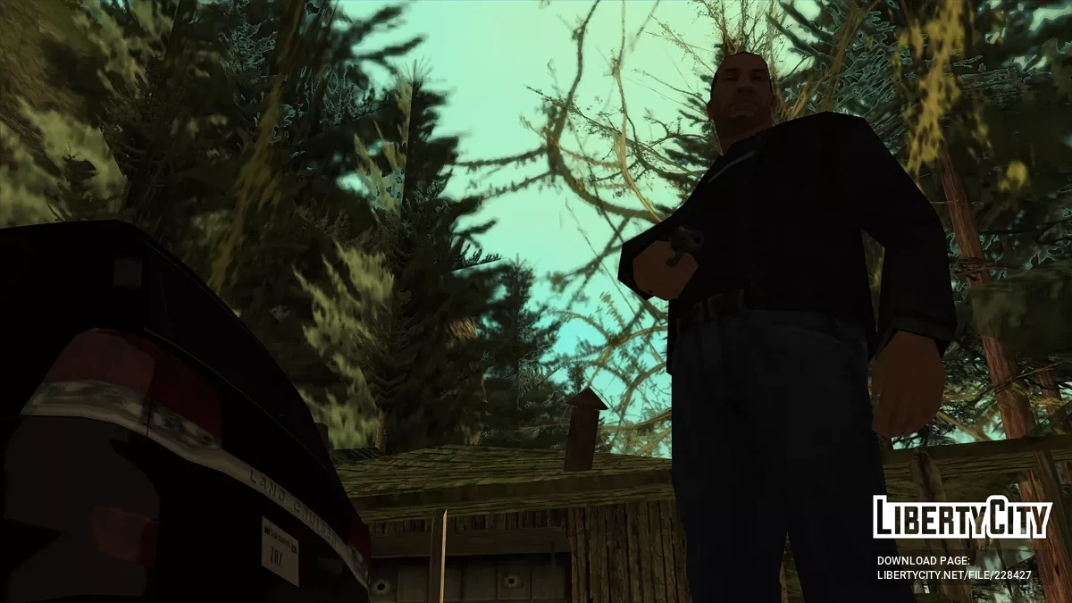 Pengemudi Land Cruiser / GTA San Andreas