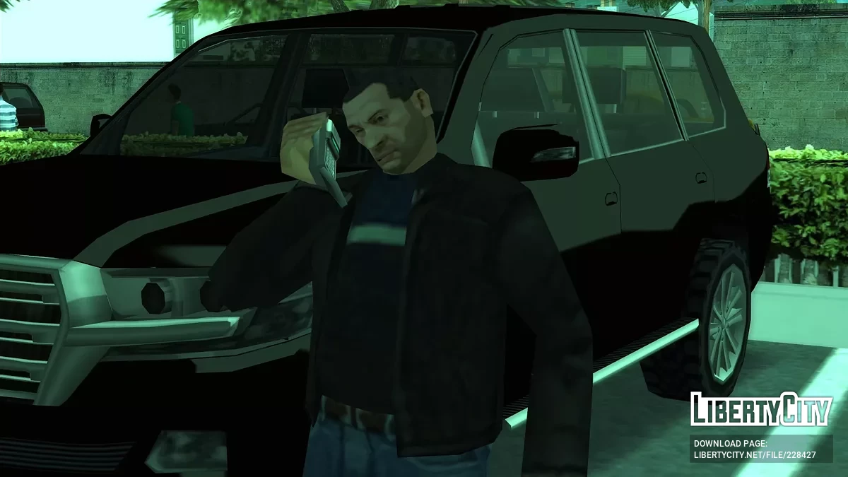 Pengemudi Land Cruiser / GTA San Andreas
