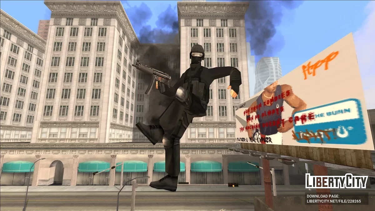 SAS z Counter-Strike / GTA San Andreas