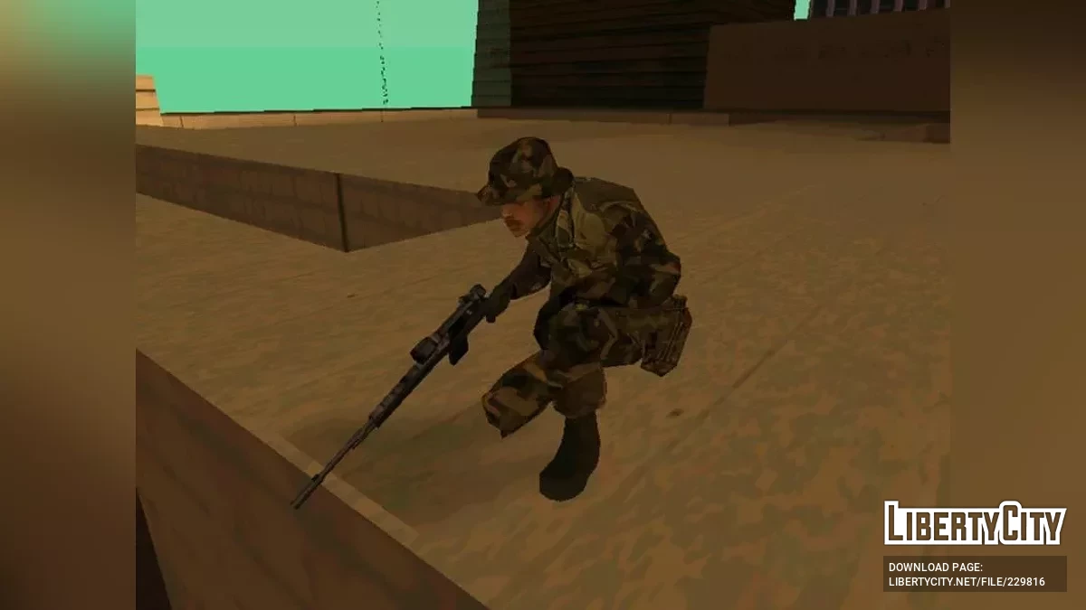 Армія США 80-х років (SA Style) / GTA San Andreas