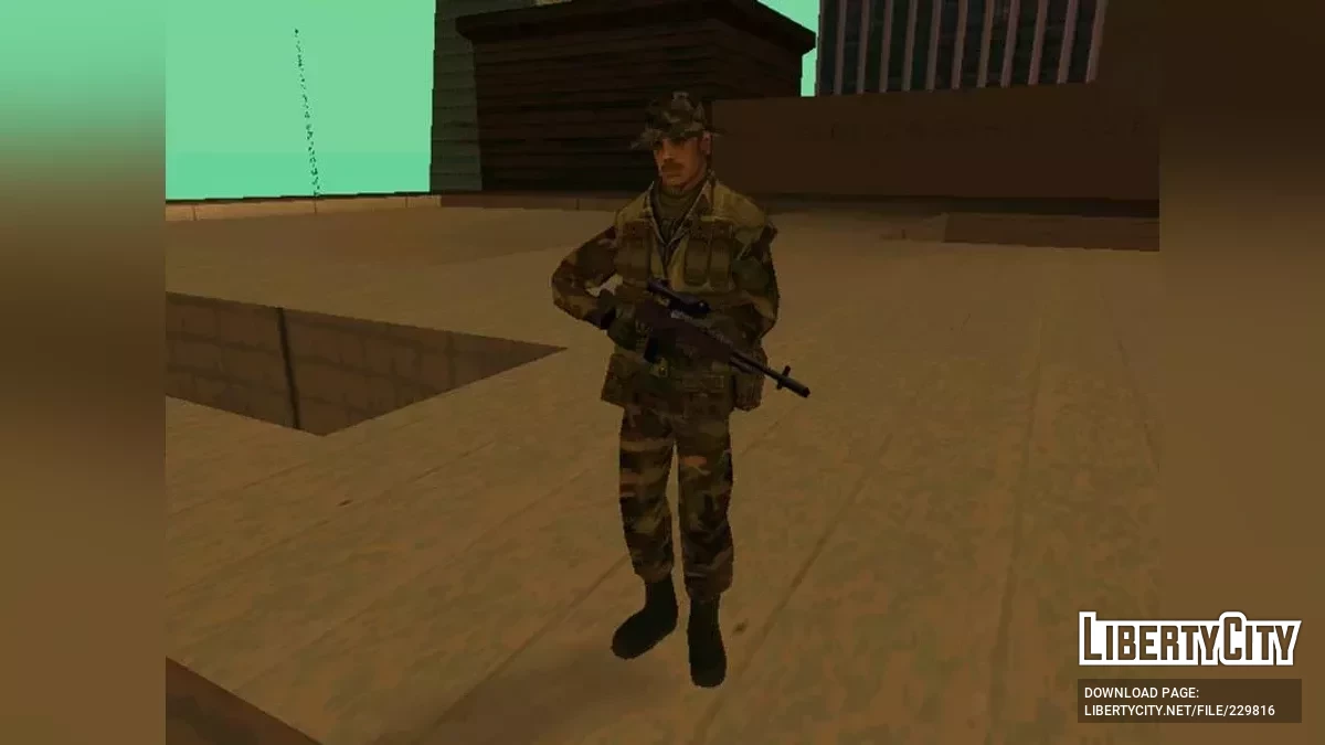 Армія США 80-х років (SA Style) / GTA San Andreas