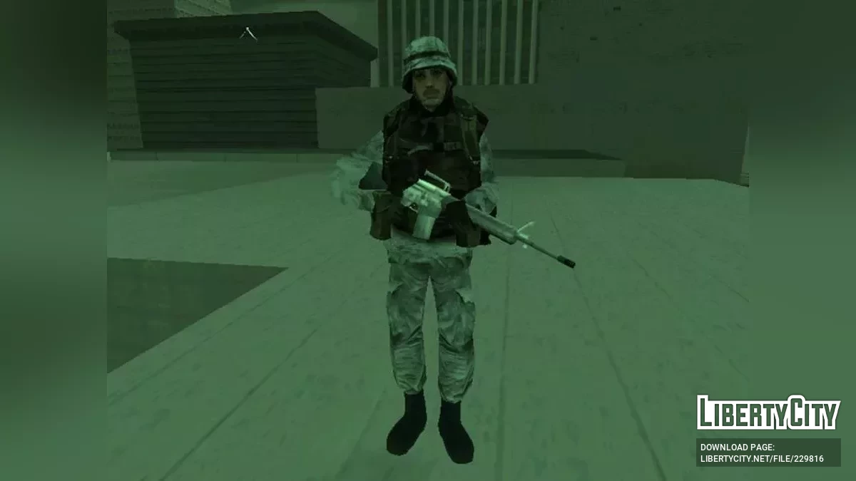 Армія США 80-х років (SA Style) / GTA San Andreas