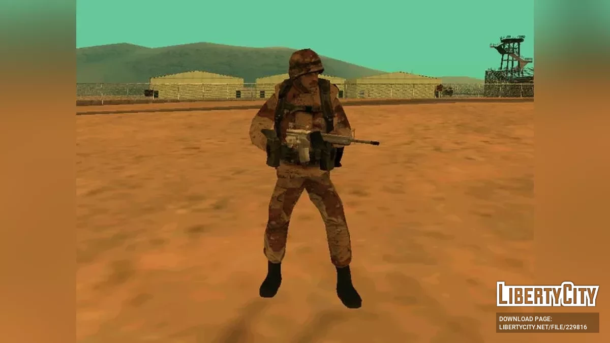 Армія США 80-х років (SA Style) / GTA San Andreas