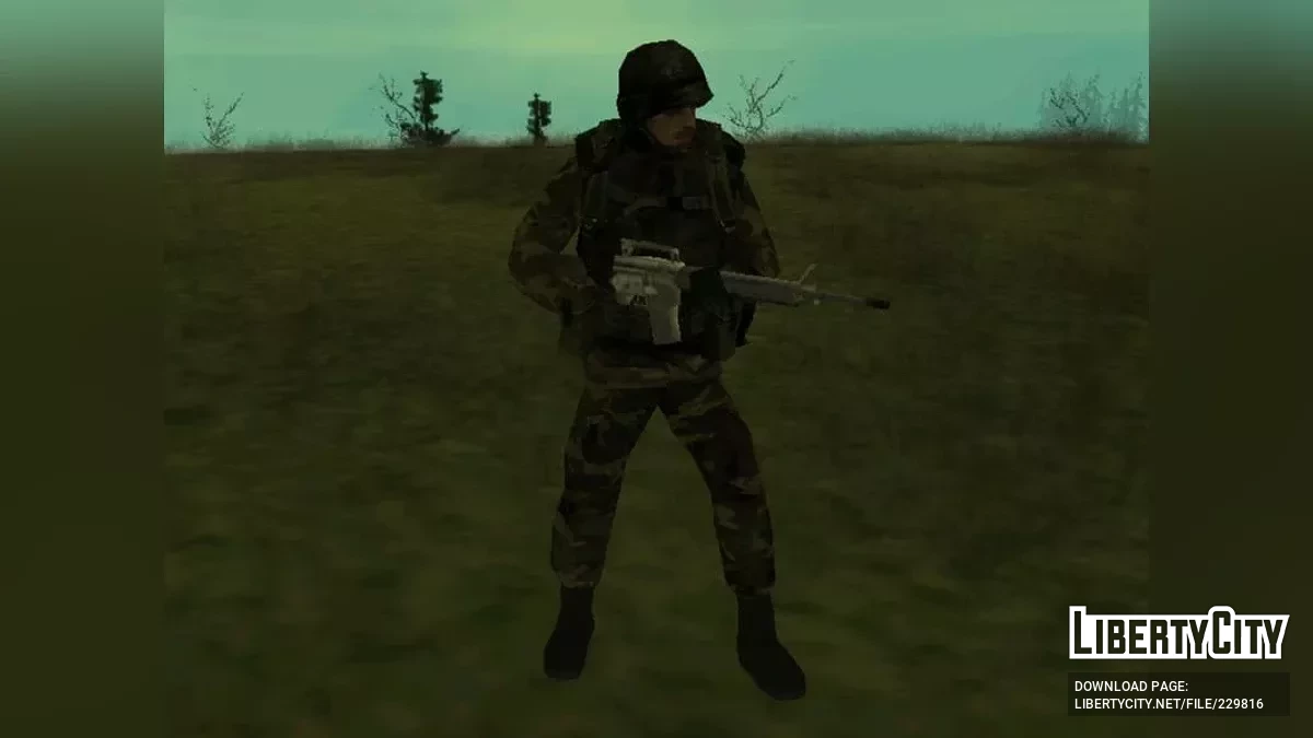 Армія США 80-х років (SA Style) / GTA San Andreas
