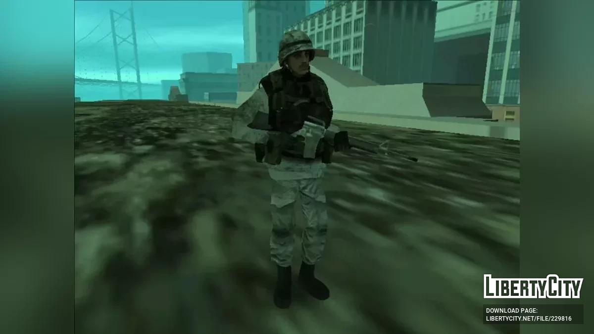 Армія США 80-х років (SA Style) / GTA San Andreas