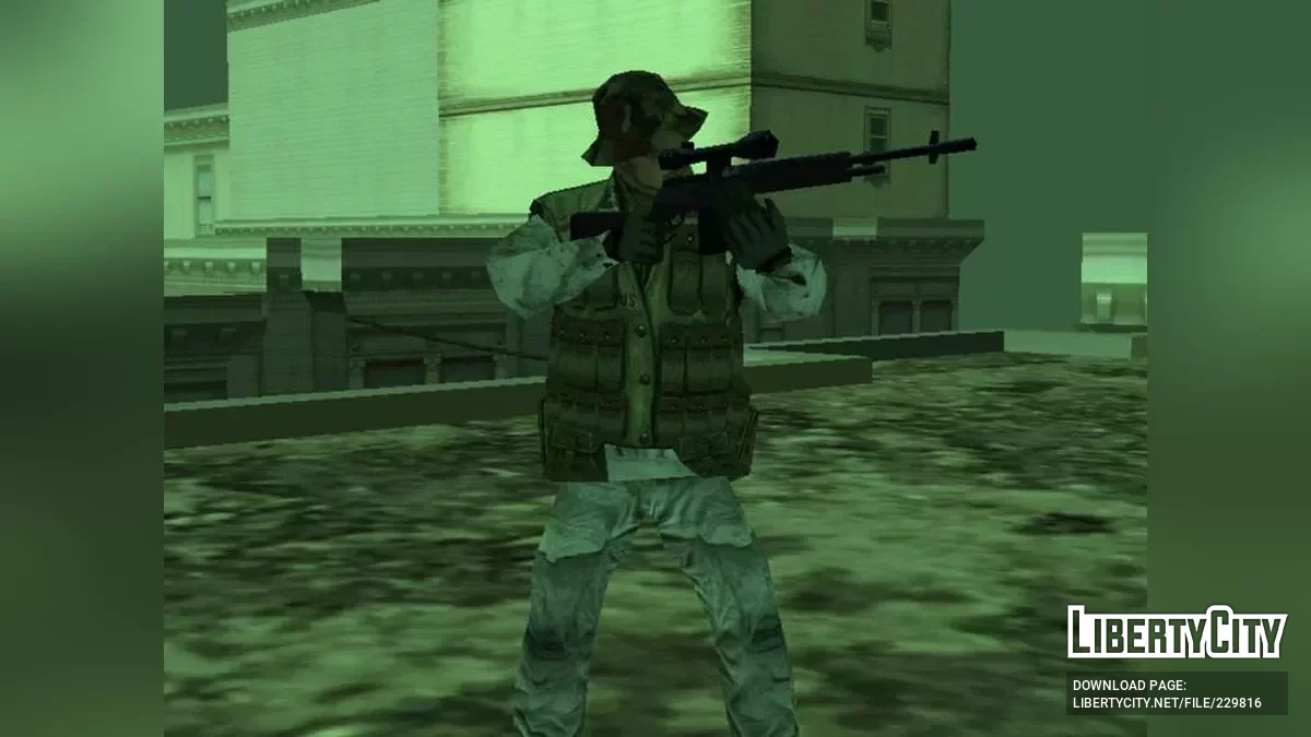 Армія США 80-х років (SA Style) / GTA San Andreas