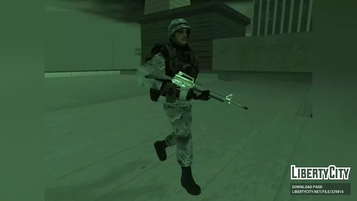 Армія США 80-х років (SA Style) / GTA San Andreas