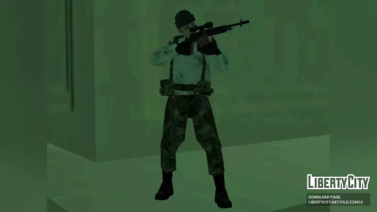 Армія США 80-х років (SA Style) / GTA San Andreas