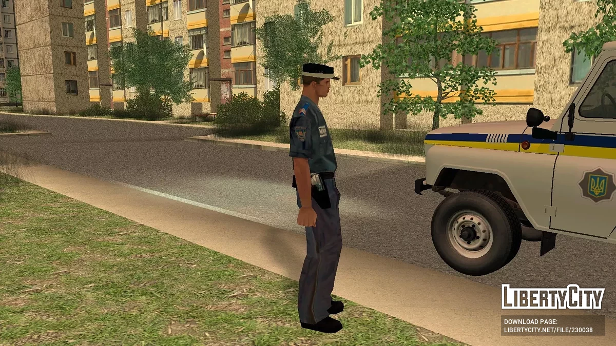 Сержант полиции МВД Украины / GTA San Andreas