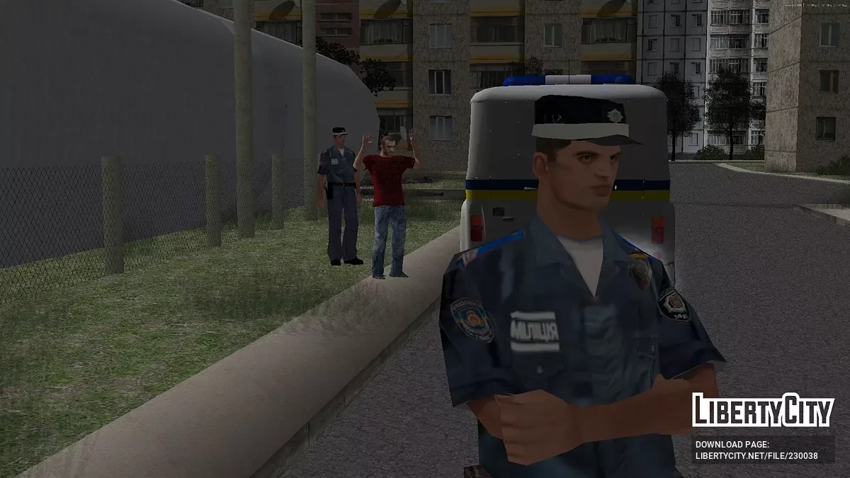 Сержант полиции МВД Украины / GTA San Andreas