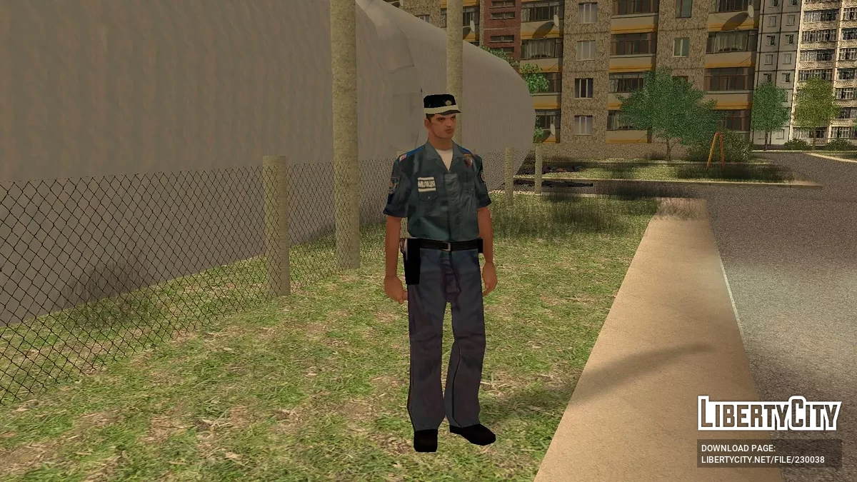 Сержант полиции МВД Украины / GTA San Andreas