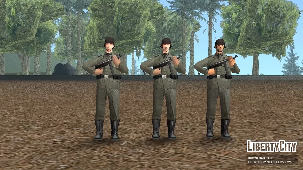 WW2 German Soldiers / GTA San Andreas