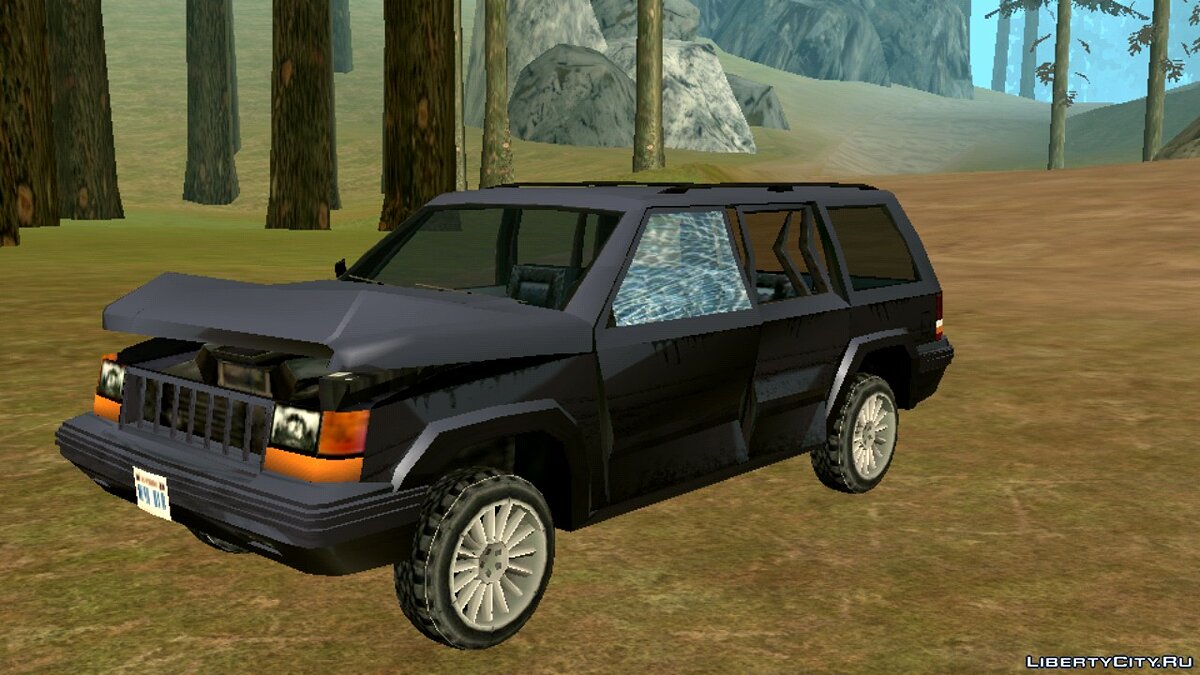 Jeep Cherokee 1984 for GTA San Andreas (iOS, Android)