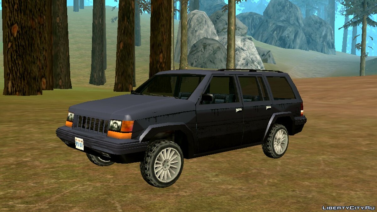 Jeep Cherokee 1984 for GTA San Andreas (iOS, Android)