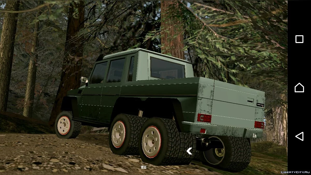 Mercedes Benz G63 AMG 6x6 (DFF only) / GTA San Andreas (iOS, Android)