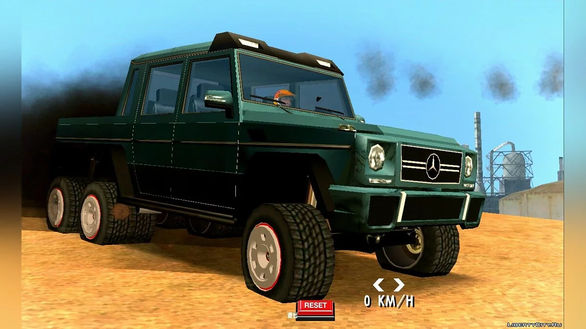 Mercedes Benz G63 AMG 6x6 (DFF only) / GTA San Andreas (iOS, Android)